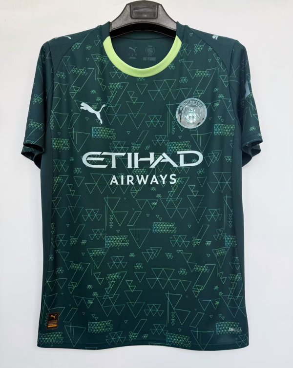 25/26 Manchester City Four Fans 1:1 Quality Soccer Jersey