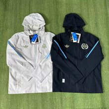 25/26  Argentina Interchange Jacket Black White Windbreaker
