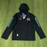 25/26  Argentina Interchange Jacket Black White Windbreaker