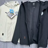 25/26  Manchester City Interchange Jacket Black White Windbreaker