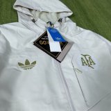 25/26  Argentina Interchange Jacket Black White Windbreaker