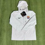 25/26  Barcelona Interchange Jacket Black White Windbreaker