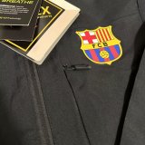 25/26  Barcelona Interchange Jacket Black White Windbreaker