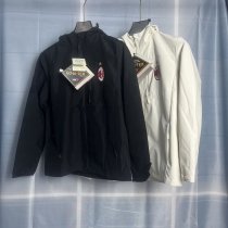 25/26  AC Milan Interchange Jacket Black White  Windbreaker