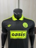 25/26  Adidas Clover #25 T-shirt Black  Player 1:1 Quality Soccer Jersey