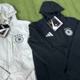 25/26 Germany Interchange Jacket Black White  Windbreaker