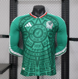 26/27 (2026) Mexico Home Player Long Sleeve 1:1 Quality Soccer Jersey