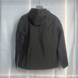25/26  AC Milan Interchange Jacket Black White  Windbreaker