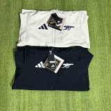 25/26 Arsenal Interchange Jacket Black White  Windbreaker