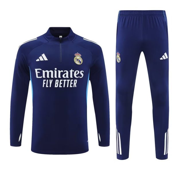 25/26 Real Madrid Royal Blue 1:1 Quality Training Jersey