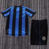 1999/2000 Inter Milan Home Kids Kits Retro 1:1 Quality Soccer Jersey