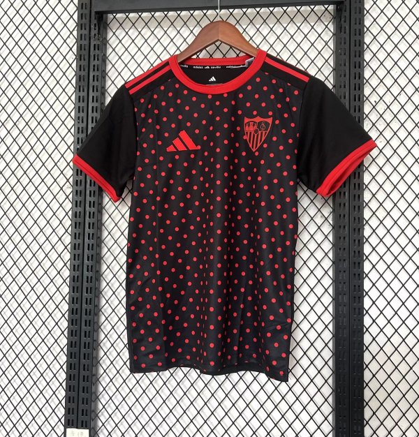 25/26 Sevilla FC Training Clothes  Fans 1:1 Quality Soccer Jersey