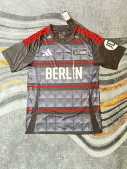 25/26  FC Union Berlin  Away  Fans 1:1 Quality Soccer Jersey