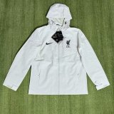 25/26  Liverpool Interchange Jacket Black White  Windbreaker