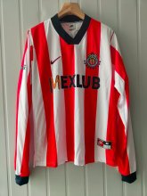 1996/1997 Chivas Home Long sleeve Fans Retro 1:1 Quality Soccer Jersey