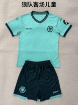 25/26 Wolves Away Kids Kits 1:1 Quality Soccer Jersey 25/26 Wolves Away Kids Kits 1:1 Quality Soccer Jersey