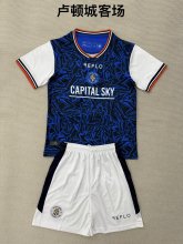 25/26 Luton Town  Away  Kids  Kits 1:1 Quality Soccer Jersey