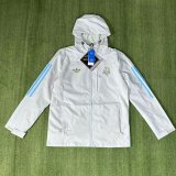 25/26  Argentina Interchange Jacket Black White Windbreaker