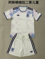 25/26 Aston Villa Third  Kids Kits 1:1 Quality Soccer Jersey