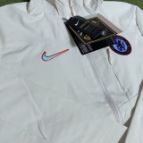 25/26 Chelsea Interchange Jacket Black White Windbreaker