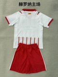 25/26 Girona Home  Kids Kits 1:1 Quality  Soccer Jersey