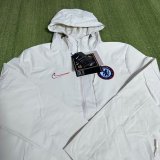 25/26 Chelsea Interchange Jacket Black White Windbreaker