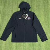 25/26 Chelsea Interchange Jacket Black White Windbreaker