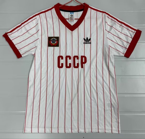 1982/1983 Soviet Union Away Retro Fans 1:1 Quality Soccer Jersey