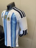 26/27（2026）  Argentina Home Player  Long sleeve 1:1  Quality Soccer Jersey
