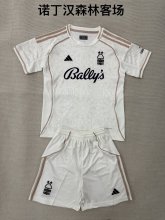 25/26 Nottingham Forest  Away  Kids Kits 1:1 Quality Soccer Jersey