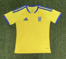 26/27（2026）Ukraine Home  Fans 1:1 Quality Soccer Jersey