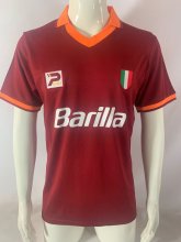 1983/1984 Roma Home Fans Retro 1:1 Quality  Soccer Jersey