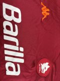 1985/1986 Roma Home Fans Retro 1:1 Quality  Soccer Jersey