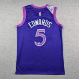 25/26 Timberwolves EDWARDS #5 1:1 Quality NBA Jersey