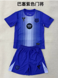 25/26 Barcelona Goalkeeper Purple adult  Kits 1:1 Quality Soccer Jersey （成人套装）