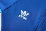 25/26 Adidas  Clover Blue Jacket Tracksuit   1:1 Quality
