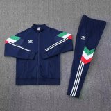25/26 Adidas  Clover Black Jacket Tracksuit   1:1 Quality