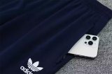 25/26 Adidas  Clover Black Jacket Tracksuit   1:1 Quality