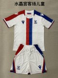 25/26 Crystal Palace Away Kids Kits 1:1 Quality  Soccer Jersey