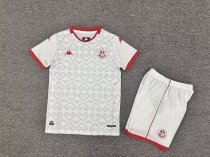 26/27 (2026)Tunisia Away Kids Kits 1:1 Quality Soccer Jersey