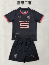 25/26 Stade Rennais  Third  Kids Kits 1:1 Quality Soccer Jersey