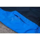 24/25 Marseille Blue Windbreaker Hooded Tracksuit 1:1 Quality