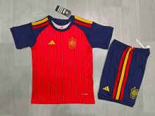 26/27（2026） Spain  Home Kids 1:1 Quality Soccer Jersey