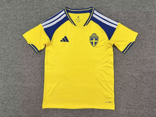 26/27(2026) Sweden Home Fans 1:1 Quality Soccer Jersey