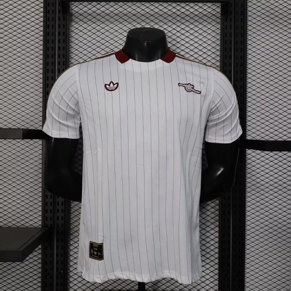 25/26 Arsenal  T-shirt White Special Edition  Player 1:1 Quality Soccer Jersey
