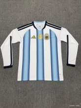 26/27  (2026) Argentina Home  Long sleeve Fans 1:1  Quality Soccer Jersey