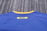 2010 Brazil Away Kids Retro 1:1 Quality Soccer Jersey