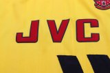 1993/1994  Arsenal Away Kids Retro 1:1  Quality Soccer Jersey