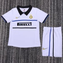 1998/1999 Inter Milan  Away Kids Kits Retro 1:1 Quality Soccer Jersey