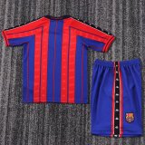 1997/1998 Barcelona Home  Kids Retro 1:1 Quality Soccer Jersey